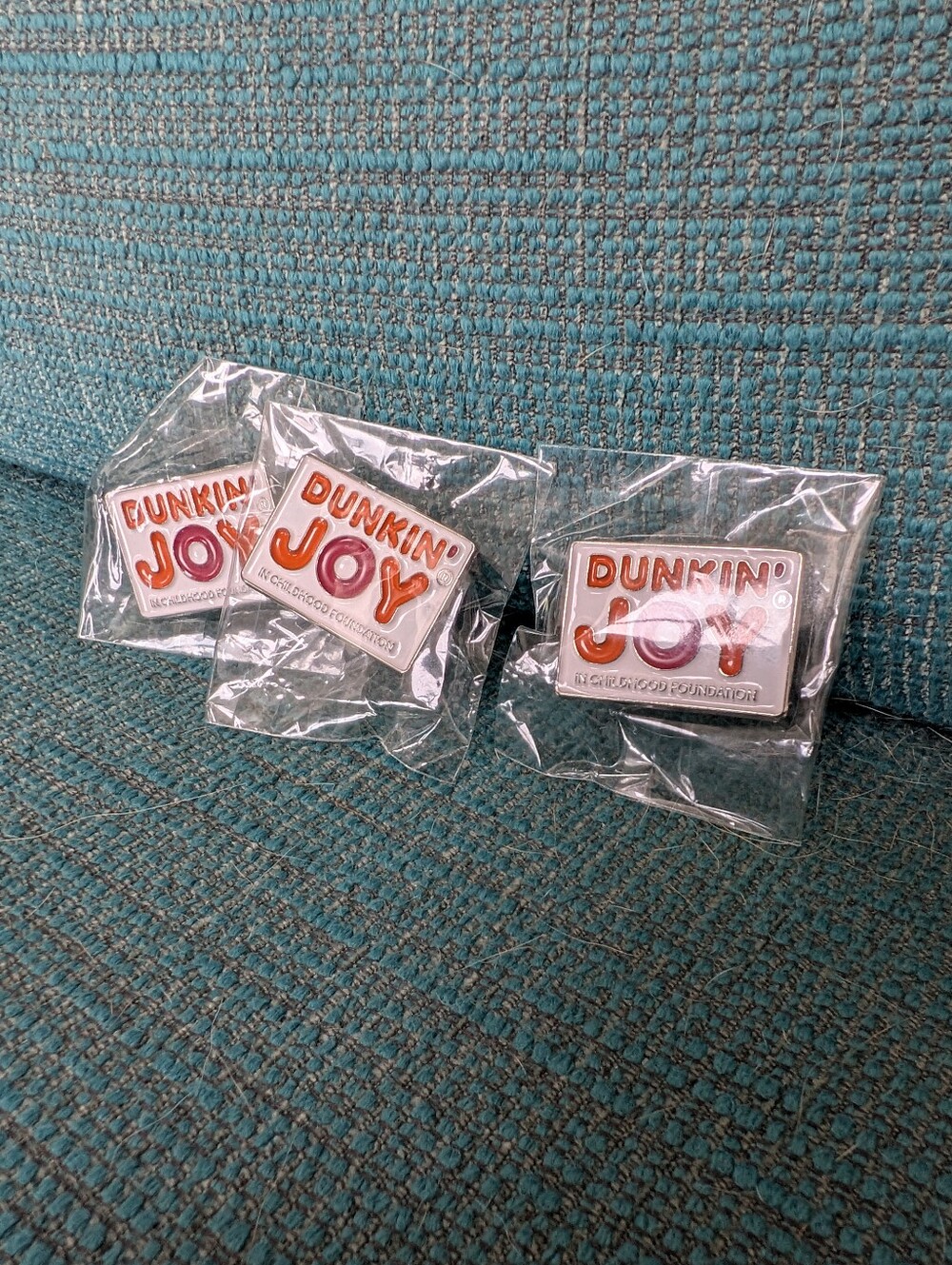 Dunkin' Joy in Childhood Foundation Enamel Pin Collectible Lapel Pin